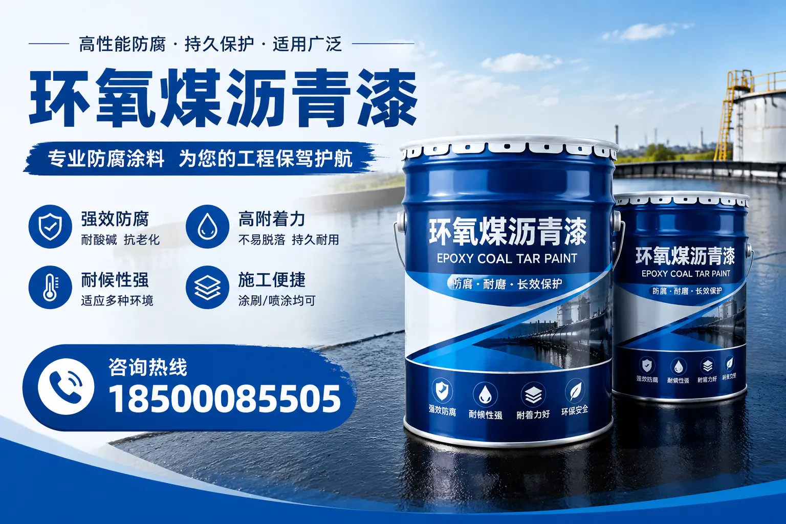 环氧煤沥青漆与其他漆类的比较，房山用户的选择依据